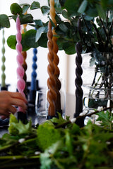 Twist Candle - Box of 4 - Golden