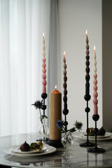 Twist Candle - Box of 2 - Dip-dye Rose