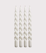 Twist Candle - Box of 4 - Chalk