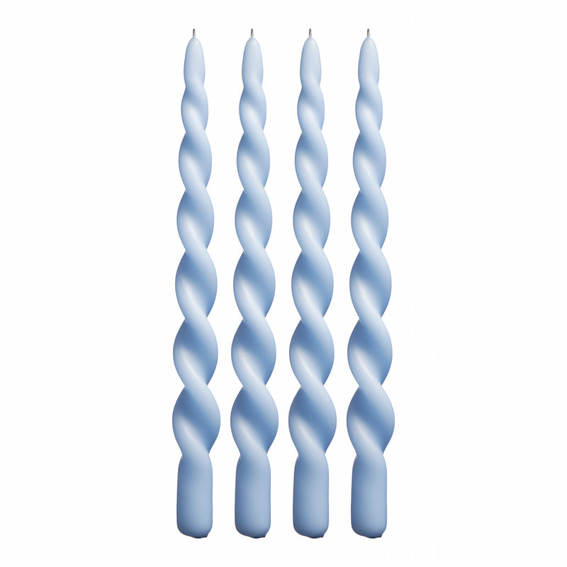 Twist Candle - Box of 4 - Sky