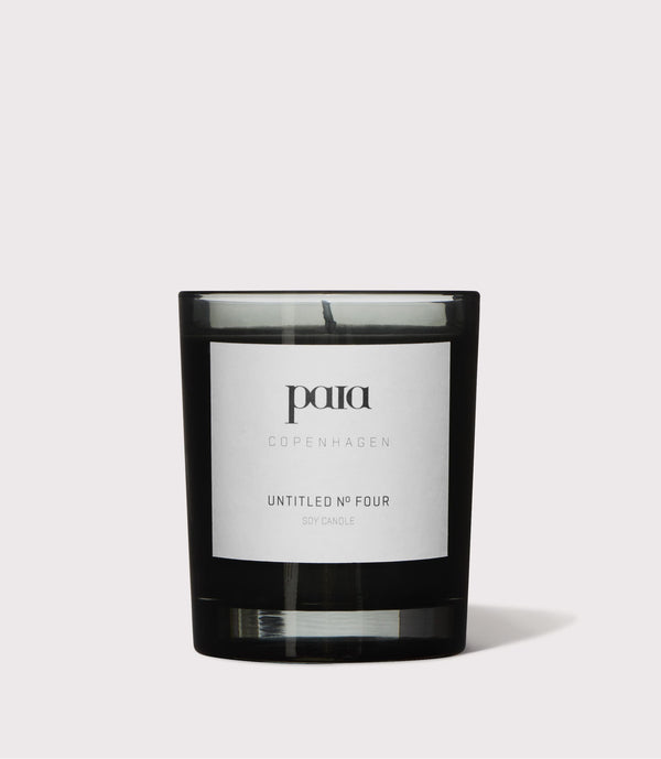 Unscented Soy Candle 220 g - Black