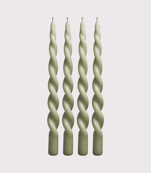 Twist Candle - Box of 4 - Fern