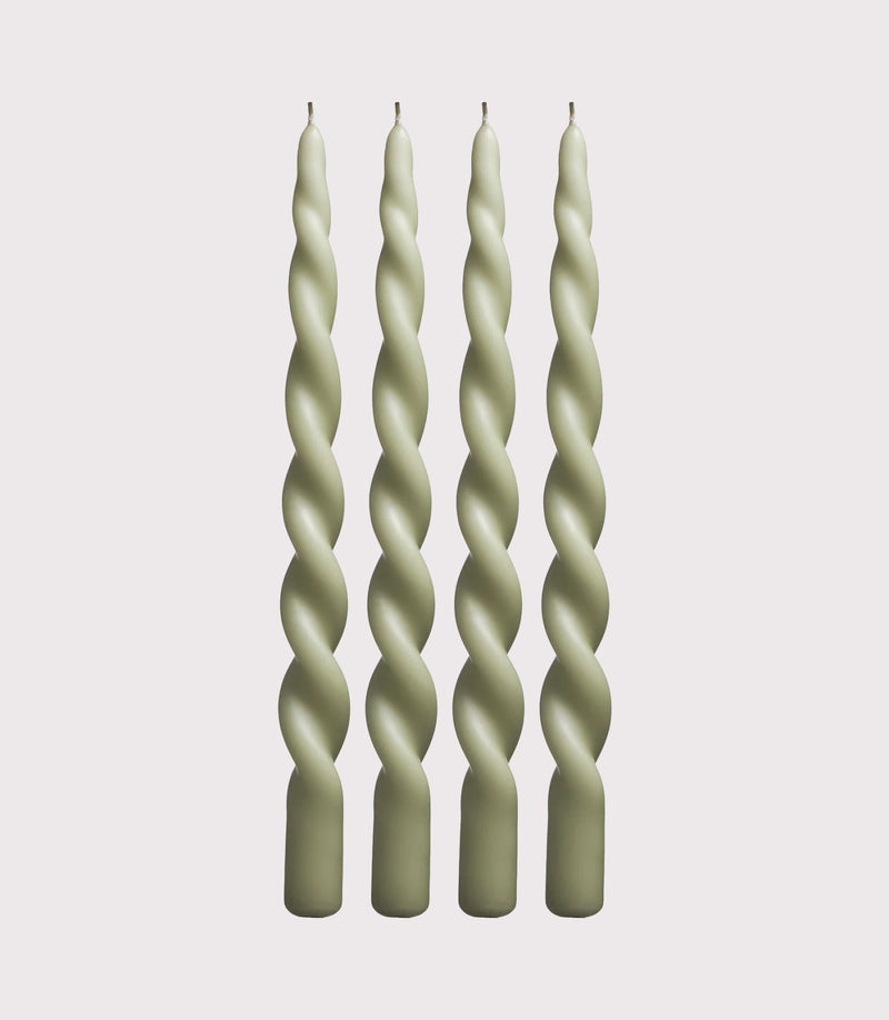Twist Candle - Box of 4 - Fern