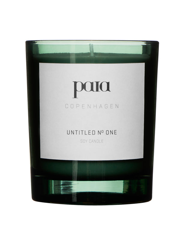 Unscented Soy Candle 220 g - Green