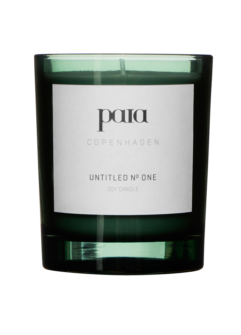 Unscented Soy Candle 220 g - Green