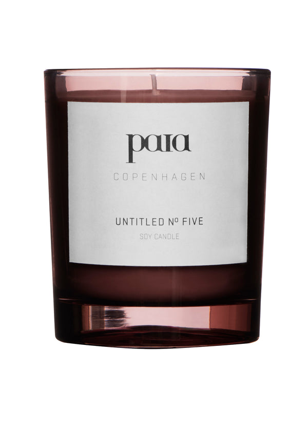 Unscented Soy Candle 220 g - Rose